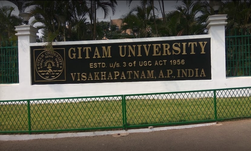 GITAM is a private deemed-to-be university